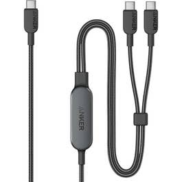 Anker USB C Cable, 4 ft 2-in-1 USB C to USB C Cable 140W Max, Fast Charging for iPhone 16/16 Pro/16 Pro Max/16 Plus, Samsung S24/S23, MacBook Air/Pro, Lenovo, HP, iPad, and More (USB 2.0, Braided),Black
Anker USB C Cable, 4 ft 2-in-1 USB C to USB C Cable 140W Max, Fast Charging for iPhone 16/16 Pro/16 Pro Max/16 Plus, Samsung S24/S23, MacBook Air/Pro, Lenovo, HP, iPad, and More (USB 2.0, Braided),Black