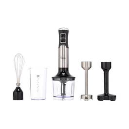 Midea 1000W Hand Blender With DC Motor, Stainless Steel Wander, Multi-functional For Whisking - Chopping - Mashing, Variable Speed For Turbo & Stepless, 1L Chopper Bowl, 600ml beaker, MJ-BH1001W
Midea 1000W Hand Blender With DC Motor, Stainless Steel Wander, Multi-functional For Whisking - Chopping - Mashing, Variable Speed For Turbo & Stepless, 1L Chopper Bowl, 600ml beaker, MJ-BH1001W