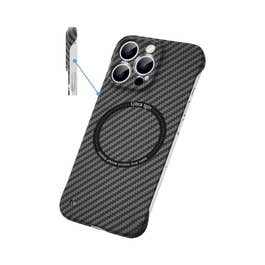 Merlin Ultra-Thin Carbon Fiber Magnetic IPhone 15 Pro Max MagSafe Cover Case, Black (MLN-418261)
Merlin Ultra-Thin Carbon Fiber Magnetic IPhone 15 Pro Max MagSafe Cover Case, Black (MLN-418261)