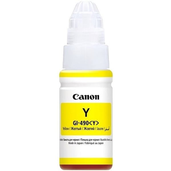Canon GI-490 Yellow Ink Bottle