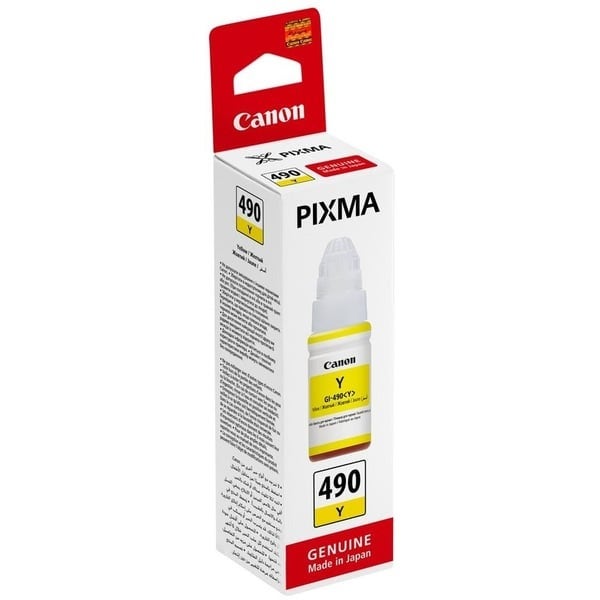 Canon GI-490 Yellow Ink Bottle