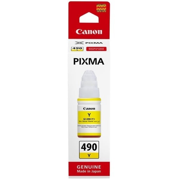 Canon GI-490 Yellow Ink Bottle