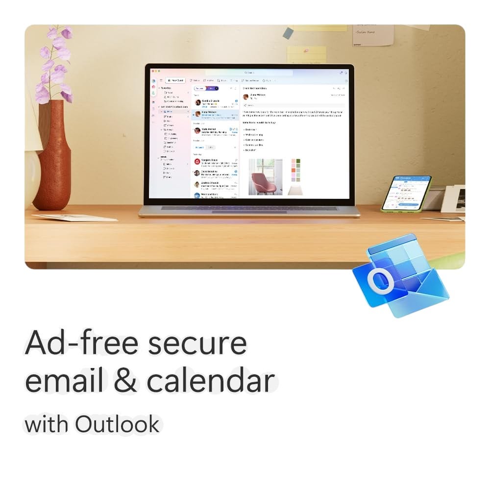 Microsoft 365 Personal -1 TB of cloud storage Advanced Security Innovative Apps With AI 12-Month Subscription
