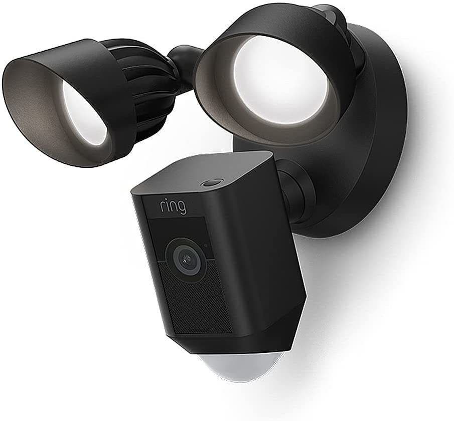 Ring Floodlight Cam Wired Plus - Black - MEA