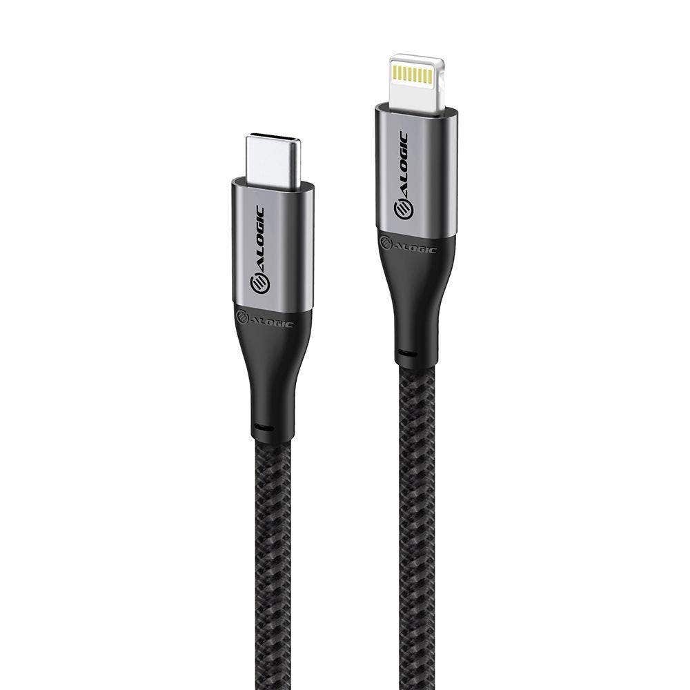 Alogic SUPER Ultra USB-C to Lightning Cable 1.5m, Space Grey