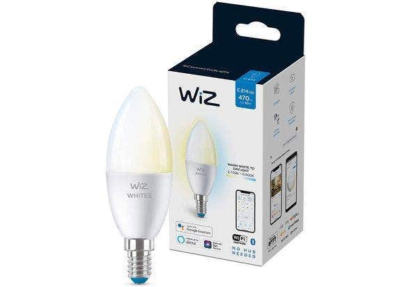 WiZ Tunable Whites C37 E14 - WiFi+ Bluetooth Smart LED candle Bulb