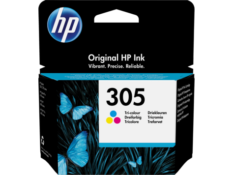 HP 305 Tri-color Original Ink Cartridge 3YM60AE