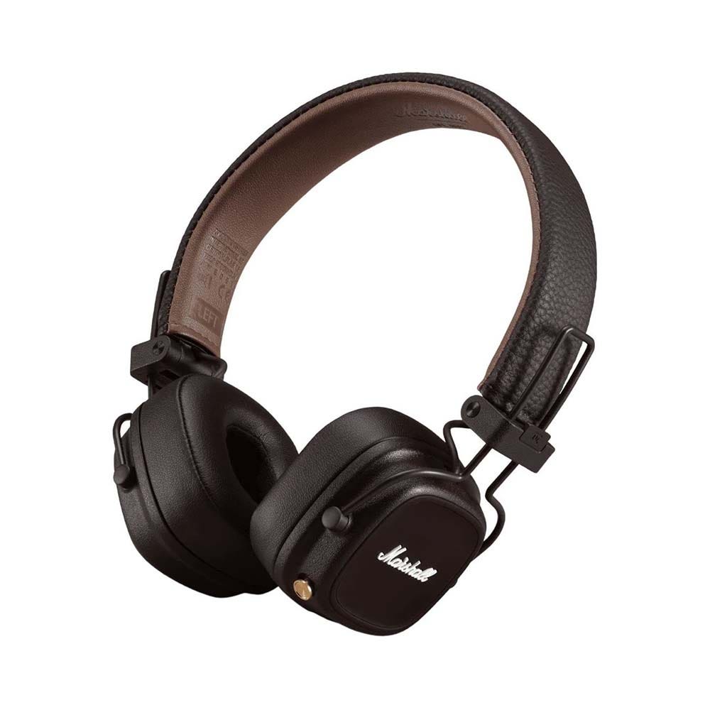 Marshall Major IV Wireless On-Ear Headphones, Brown