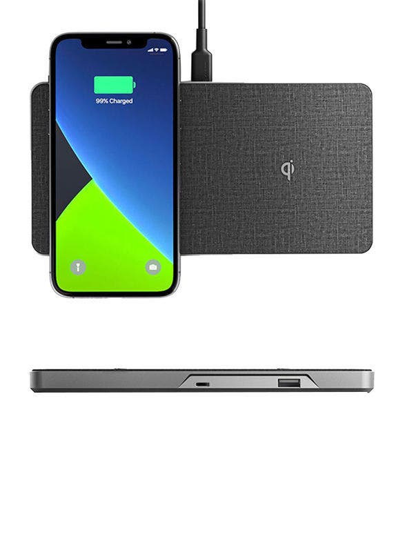 Alogic Ultra Power 4-in-1 Wireless Charging Dock for Apple Watch, Airpods and iPhone with USB-A Charging Output
