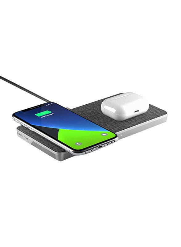 Alogic Ultra Power 4-in-1 Wireless Charging Dock for Apple Watch, Airpods and iPhone with USB-A Charging Output