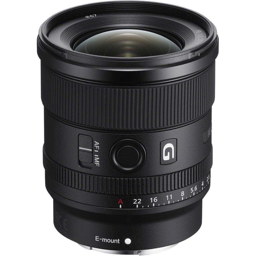 Sony FE 20mm f-1.8 G Lens