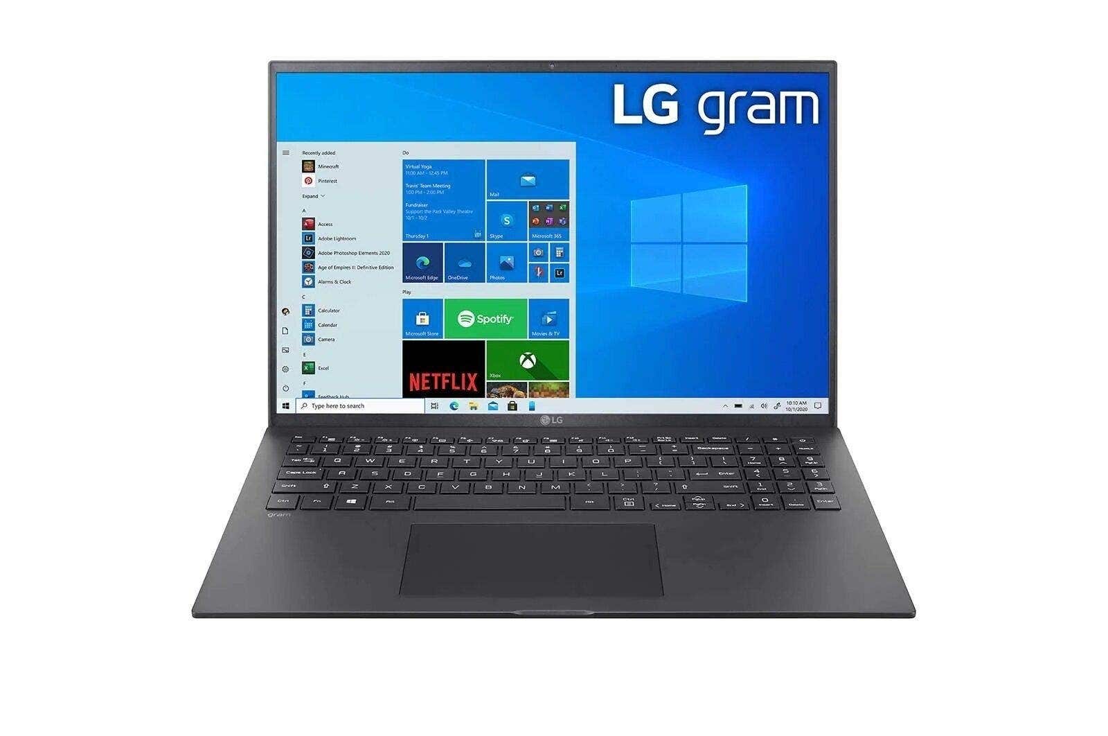 LG 17Z90P-G. AD88E1, Core i7 - 1165G7, 32 GB RAM, 1TB SSD, Intel Iris Xe Graphics, 17 Inch WQXGA Laptop, Black
