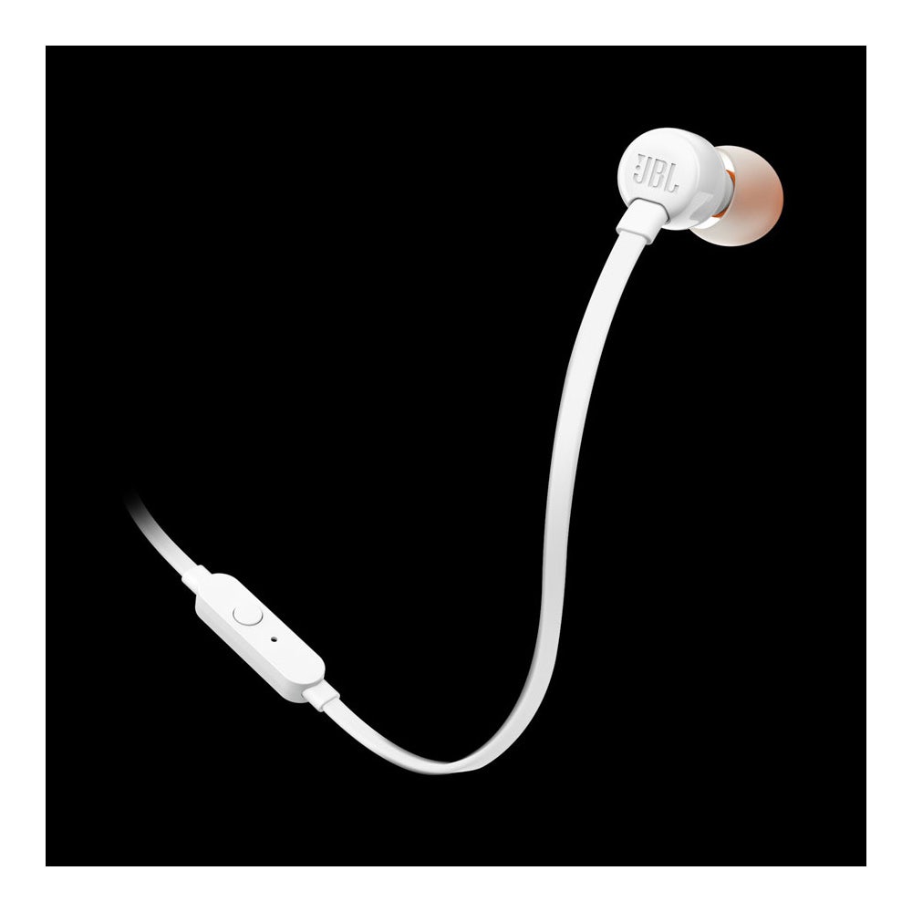 JBL T110 Wired in-ear headphones, White