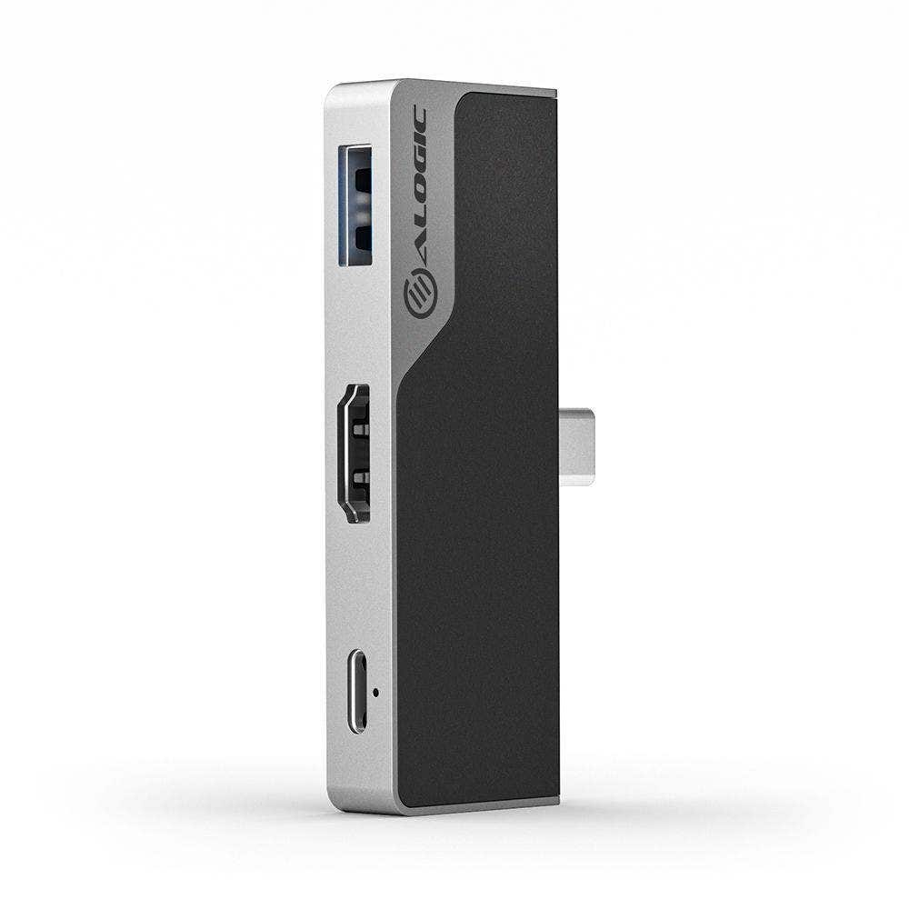 Alogic USB-C Dock Nano Mini with USB-A Ultra Series, Space Grey