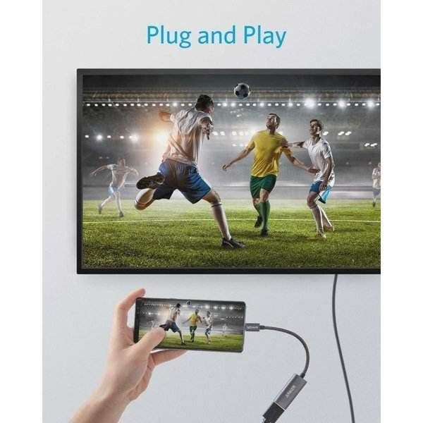 Anker PowerExpand Plus USB-C to HDMI Adapter, Gray