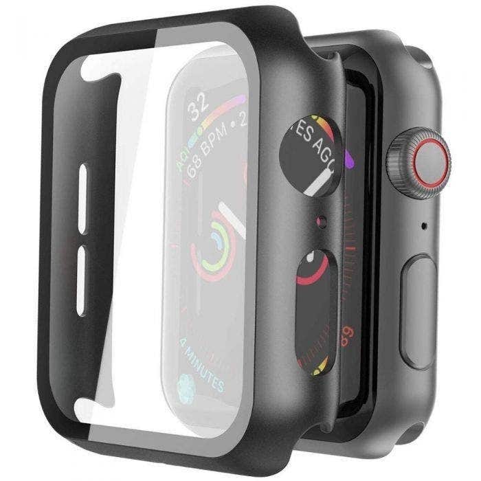 Hyphen HAW-BL407336 Apple Watch Protector Tempered Glass Black 40mm