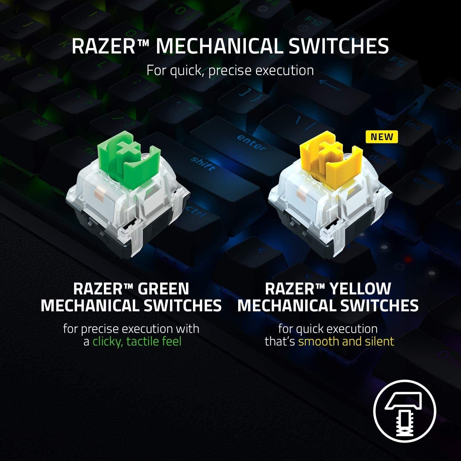 BlackWidow V3 Green Switch