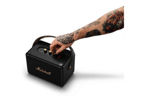 Marshall Kilburn II Portable Bluetooth Speaker, Black & Brass