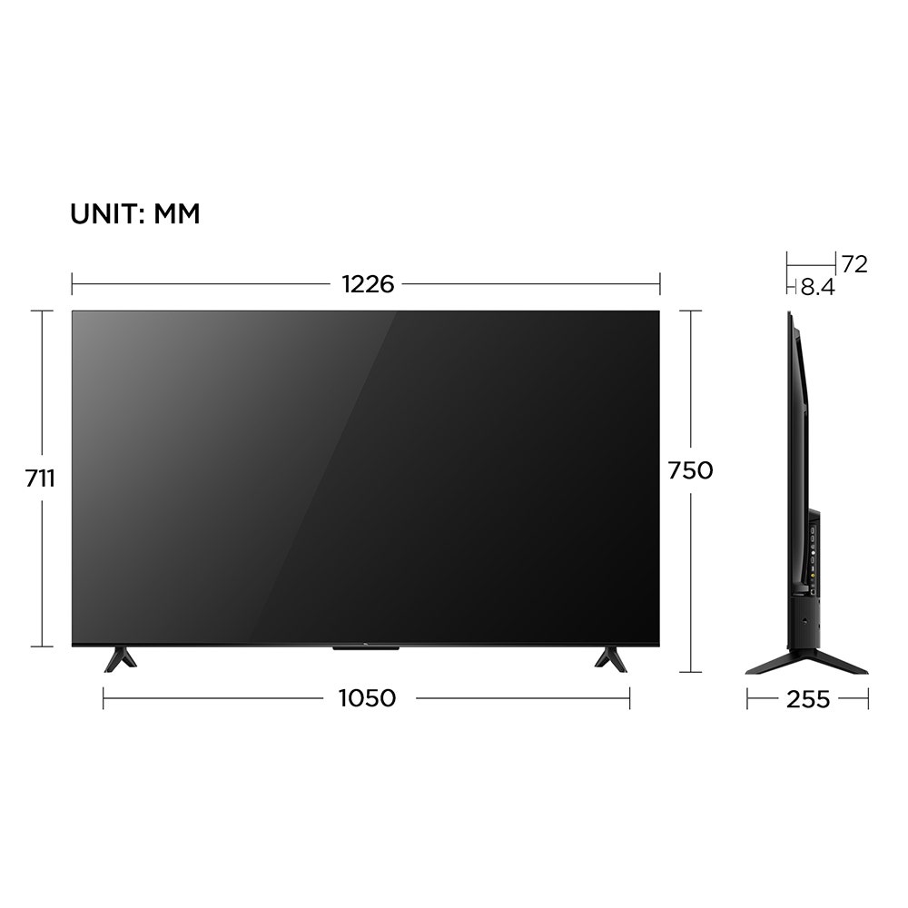 TCL 55" P69B Google Smart LED TV