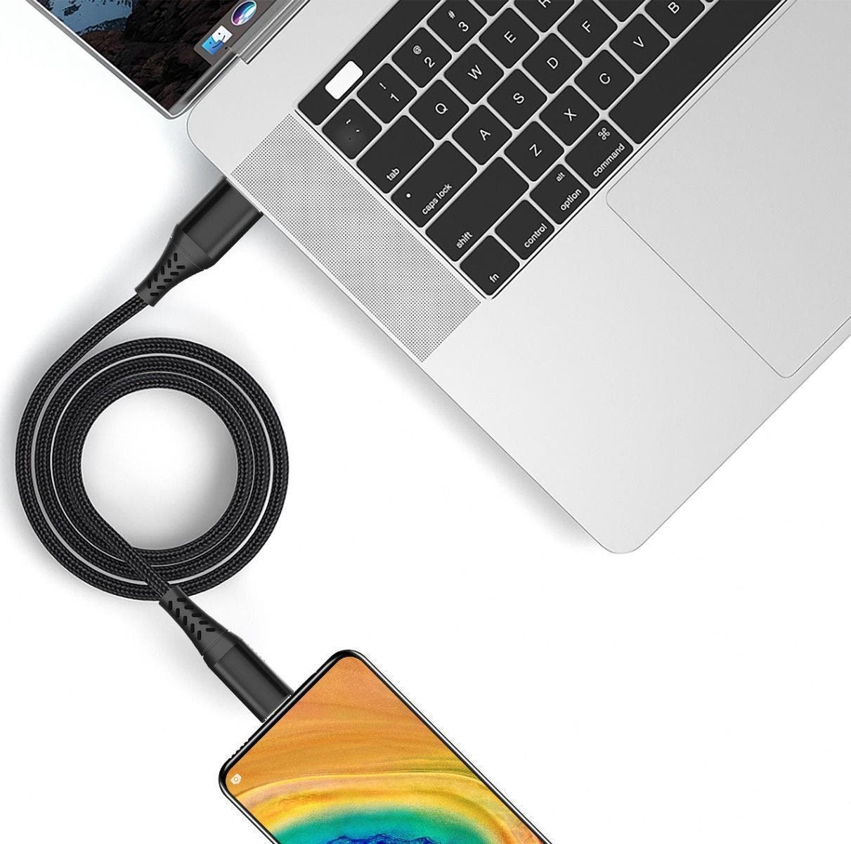 Merlin USB-A to USB-C 2 Meter Charging Cable