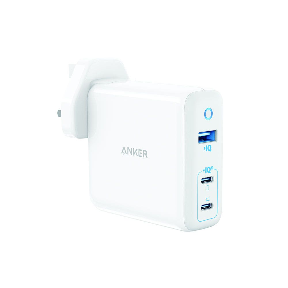 Anker Powerport III 3-Port 65w Elite, White
