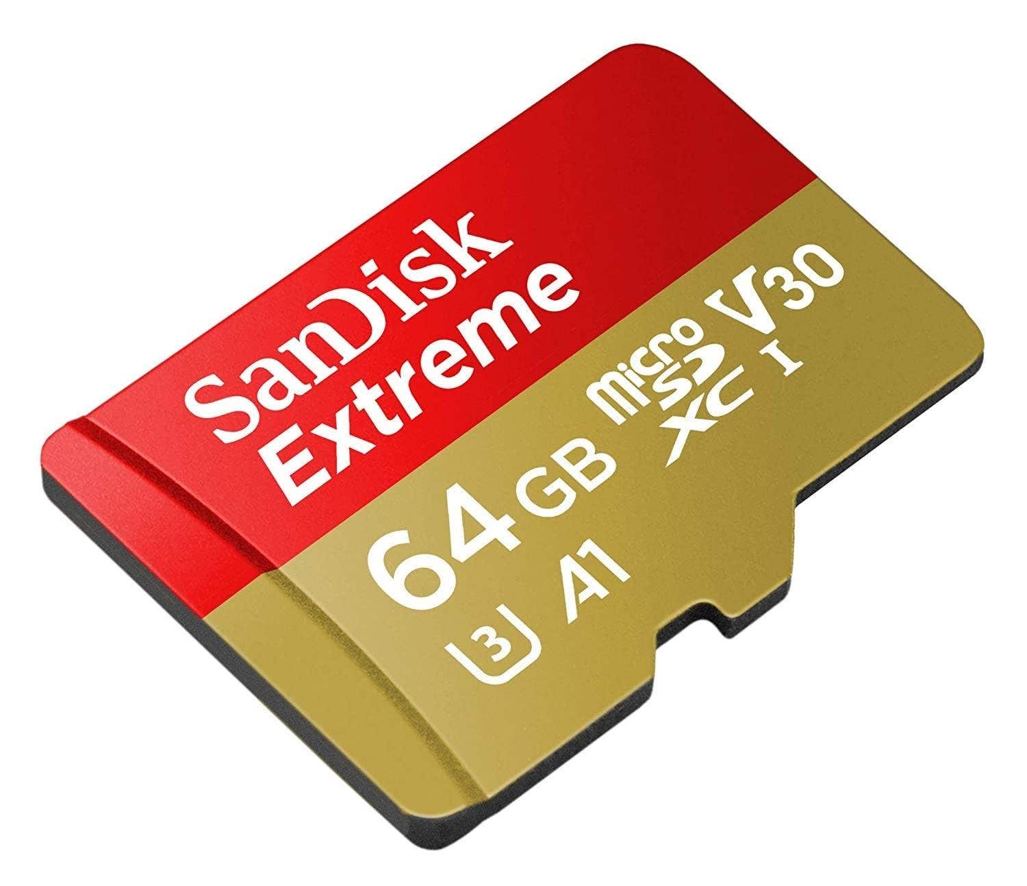 SanDisk 64GB Micro SDXC Extreme Memory Card
