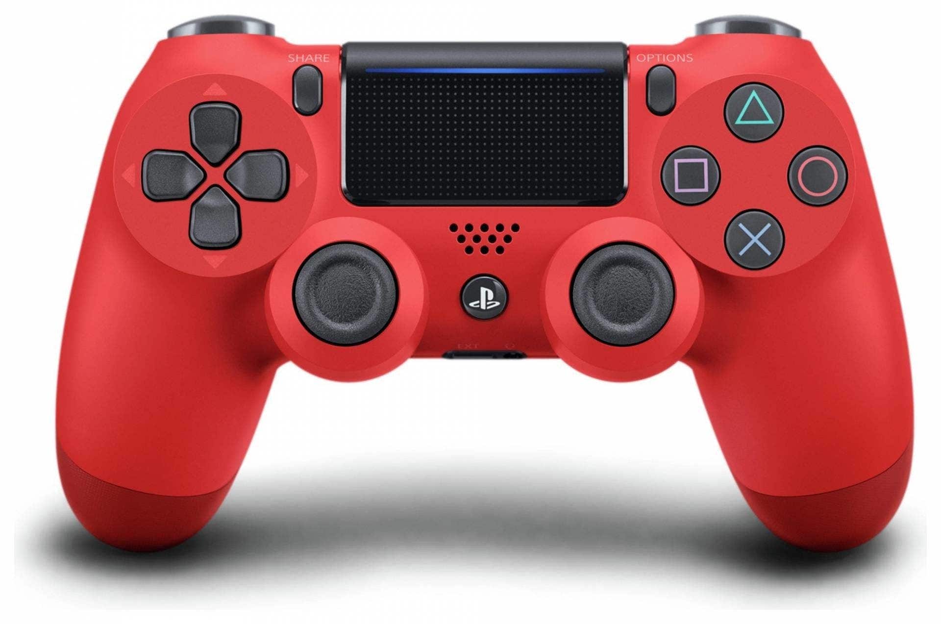 Sony PS4 DualShock 4 Wireless Controller, Red
