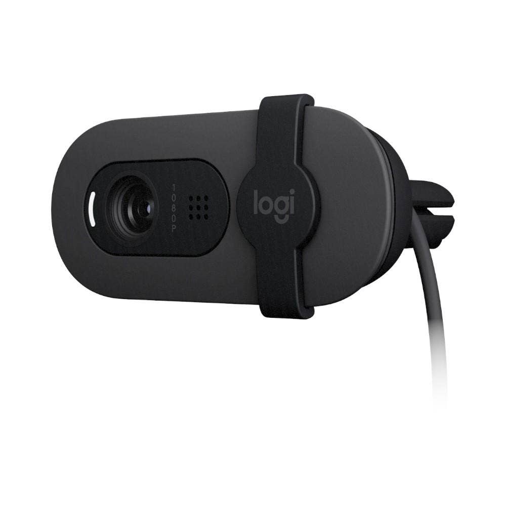 Logitech 960-001585 Brio 100 Full HD Webcam, Graphite