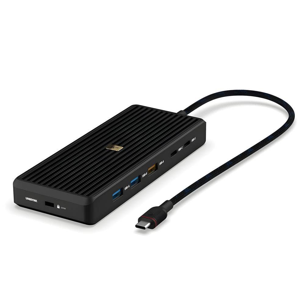 UNISYNK 12 PORT USB-C HUB 8K 100W BLACK