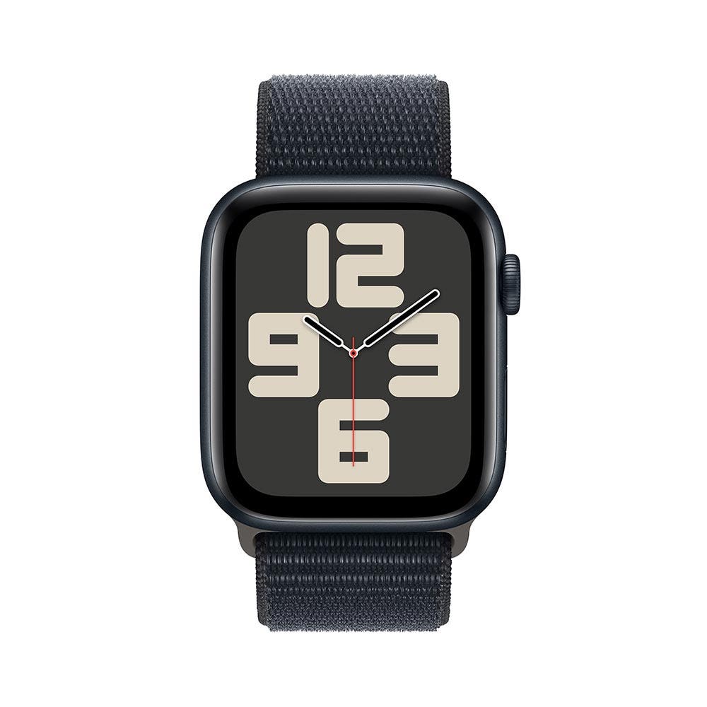   Apple Watch SE (2023) GPS 44mm Midnight Aluminium Case with Midnight Sport Loop (MREA3QA/A)