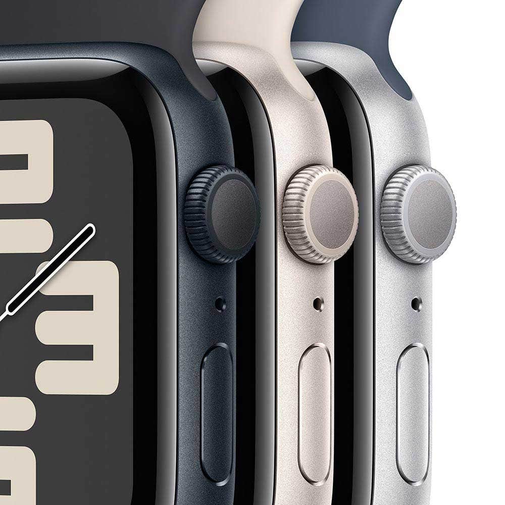   Apple Watch SE (2023) GPS 44mm Midnight Aluminium Case with Midnight Sport Loop (MREA3QA/A)