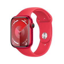 Apple Series 9 GPS + Cellular 41mm (PRODUCT)RED Aluminium Case with (PRODUCT)RED Sport Band - Small/Medium