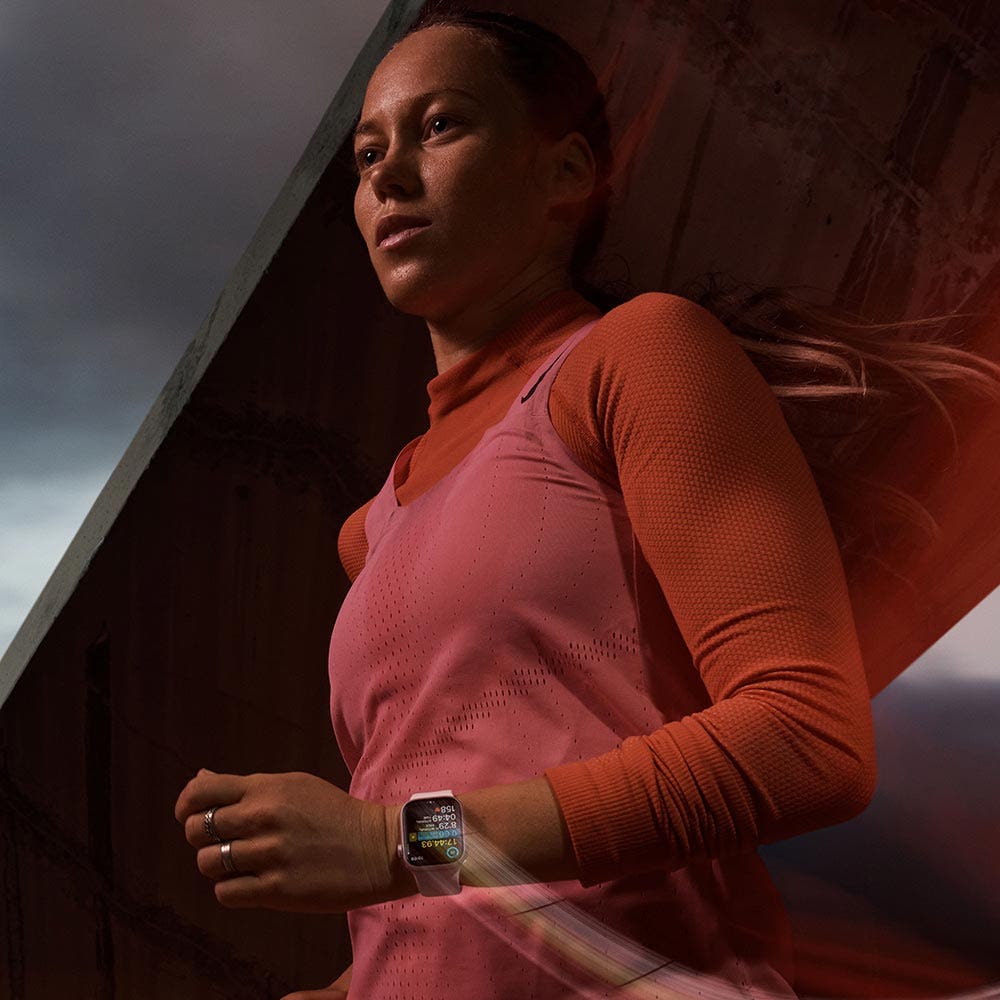  Apple Watch Series 9 GPS + Cellular 45mm (PRODUCT)RED Aluminium Case with (PRODUCT)RED Sport Band - Medium/Lar (MRYG3QA/A)