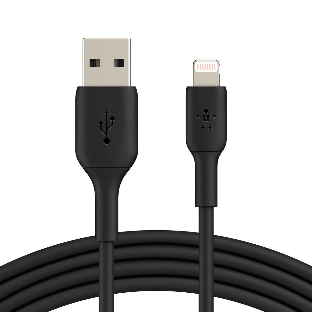 Belkin BOOST CHARGE Lightning to USB-A Cable, Black