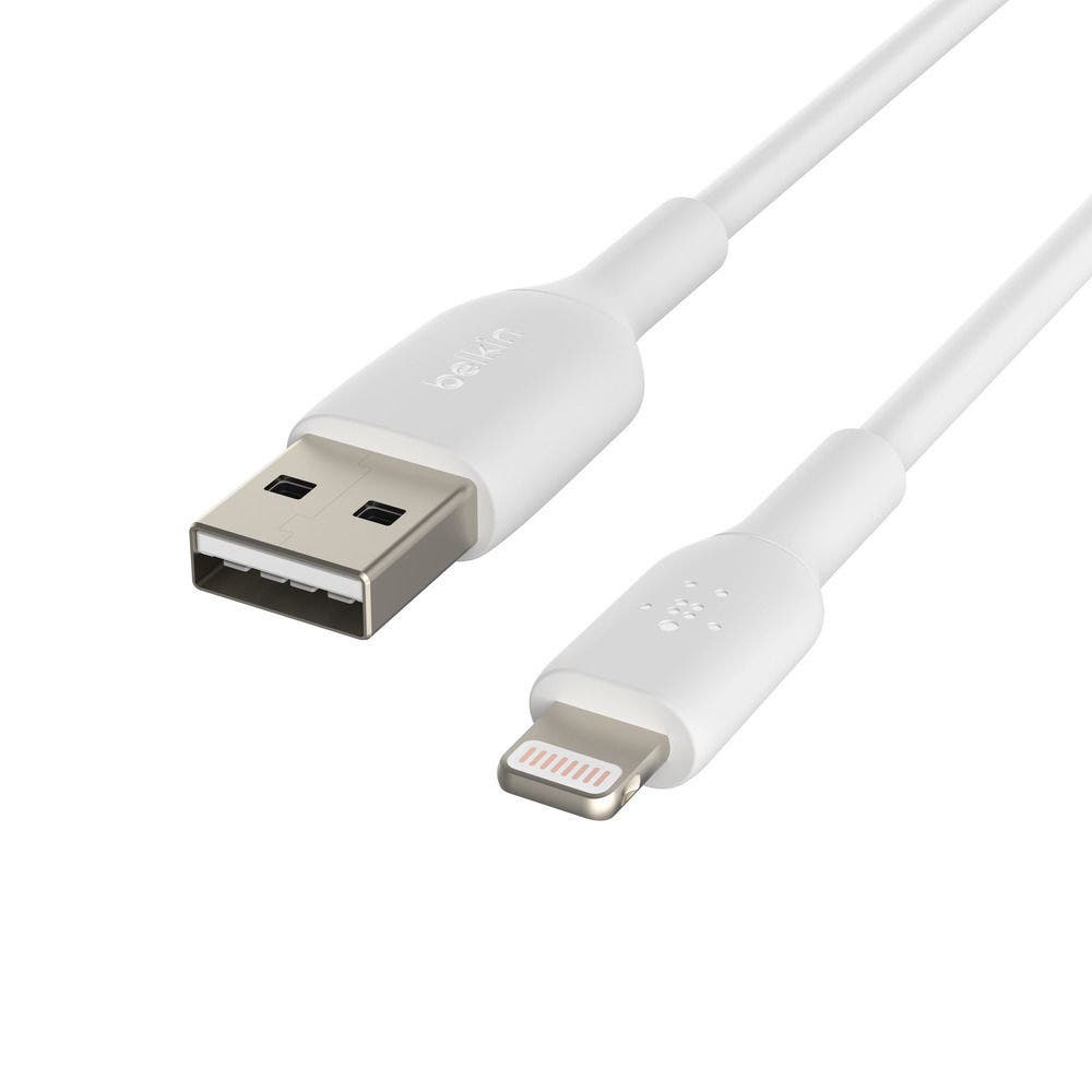 Belkin BOOST CHARGE Lightning to USB-A Cable, White