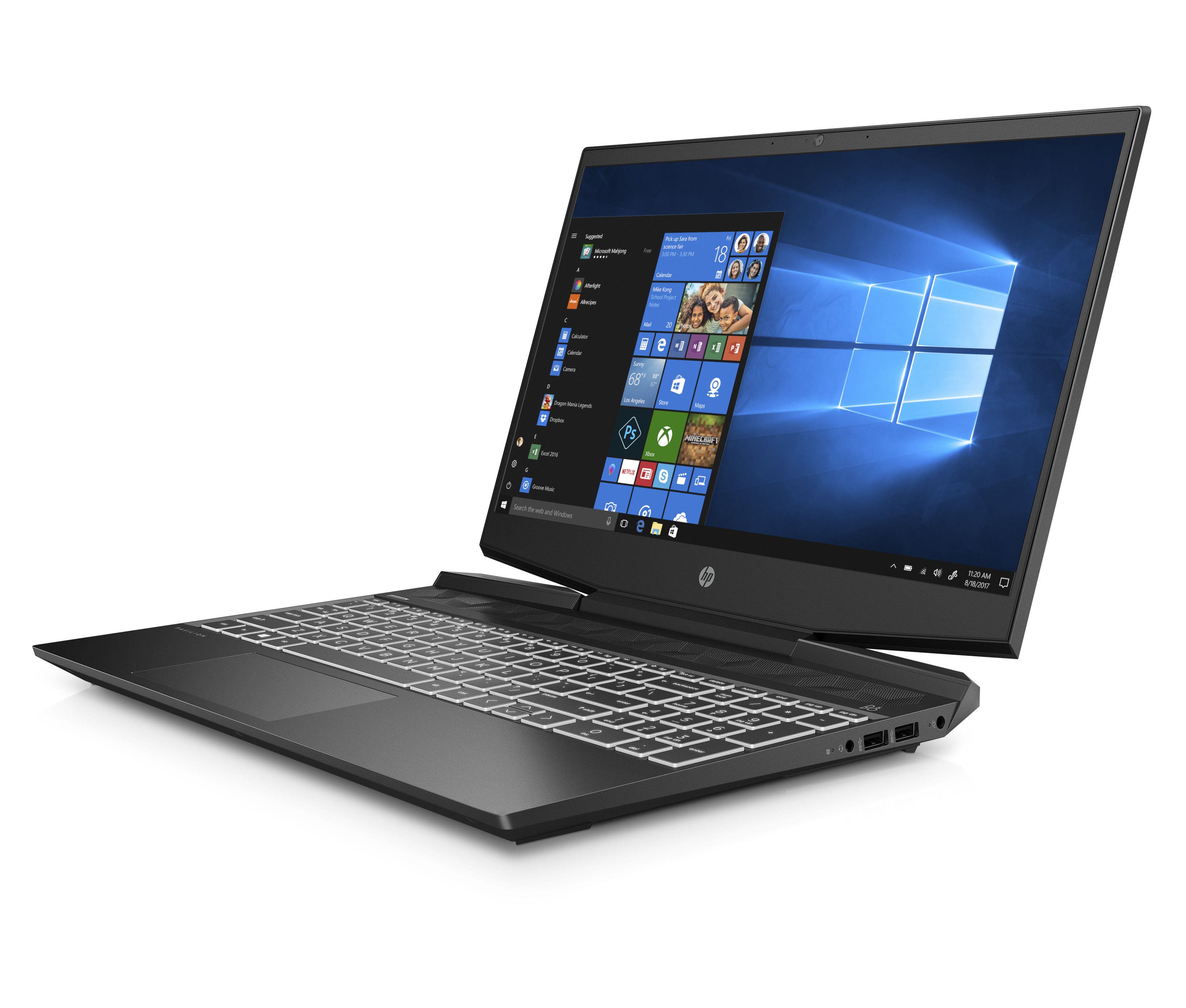 HP 15-DK2110NE, Core i7 - 11370H, 16 GB RAM, 1 TB SDD, DED RTX 3050 4 GB Graphics, 15.6 Inch FHD IPS Laptop, Black