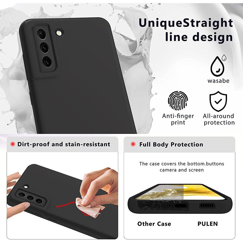 FITIT Silicon Cover Samsung S22 Black