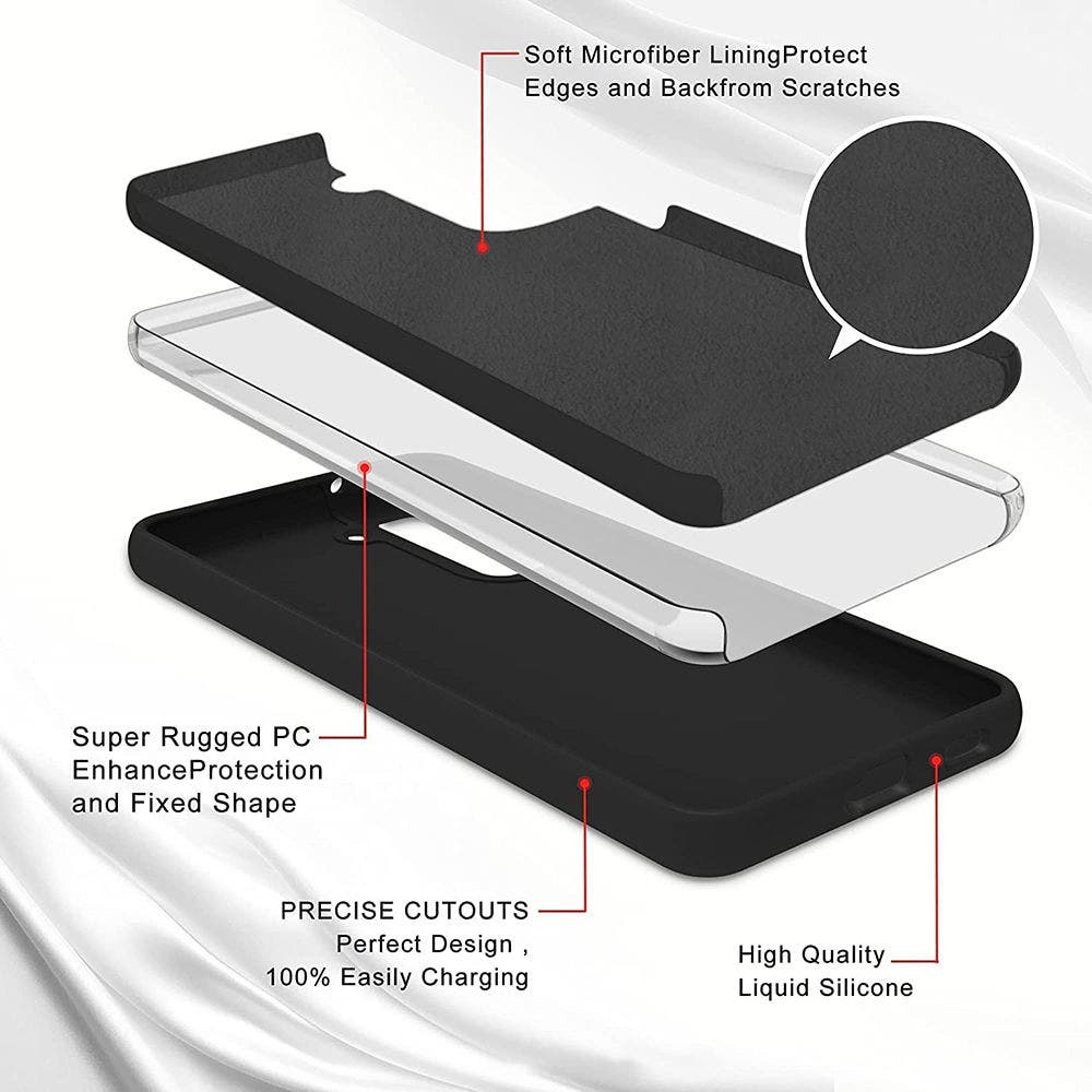 FITIT Silicon Cover Samsung S22 Black