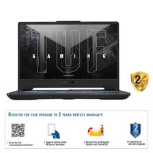 ASUS TUF Gaming F15 FX506HE-HN306W, Intel Core i5-11400H, 16GB RAM, 512GB SSD, NVIDIA GeForce RTX 3050Ti 4GB, 15.6 Inch FHD(1920x1080)144Hz, Black