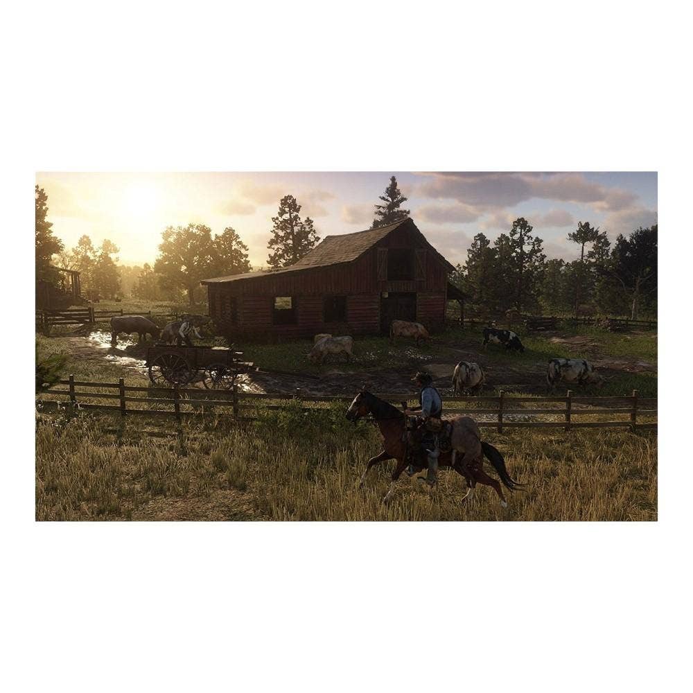 Sony PS4 Red Dead Redemption II Game, Red GK-PS4 Red Dead Redmp 2