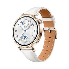 Huawei GT5 Jana Smartwatch with White and Gold Milanese Strap and FreeBuds 5i, Blue