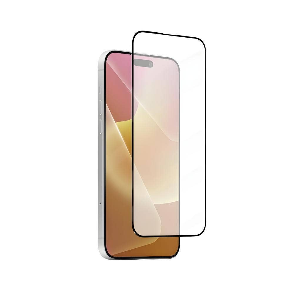 HYPHEN Defendr Full Coverage Tempered Glass with Applicator for iPhone 15 - 6.1-Inch