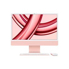 Apple iMac M3 chip with 8 Core CPU & 10 Core GPU 8GB RAM 512GB SSD 24" Desktop English Keyboard - Pink (MQRU3ZS/A)