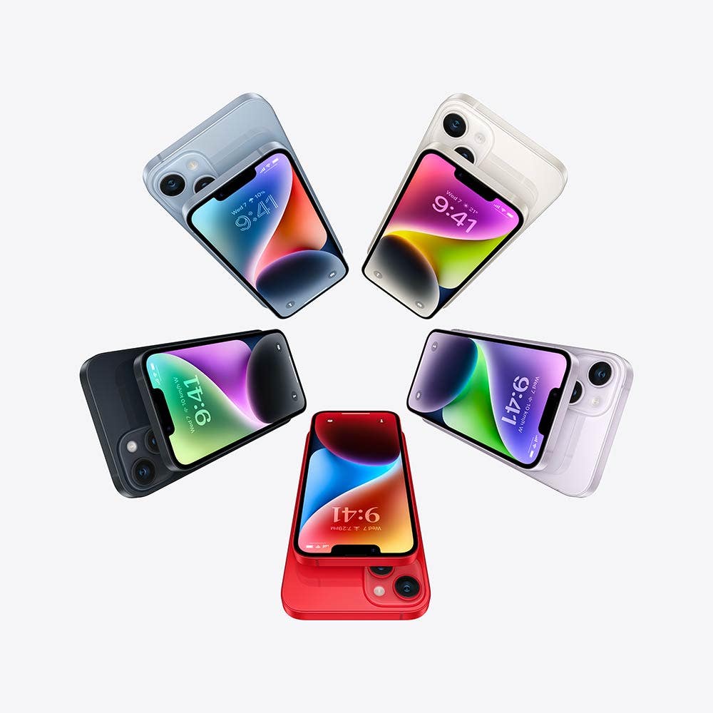 Apple iPhone 14 Plus 5G Smartphone, Purple, 128 GB