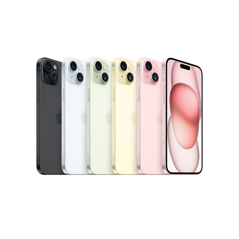 Apple iPhone 15 Plus 5G Smartphone, Black, 128 GB