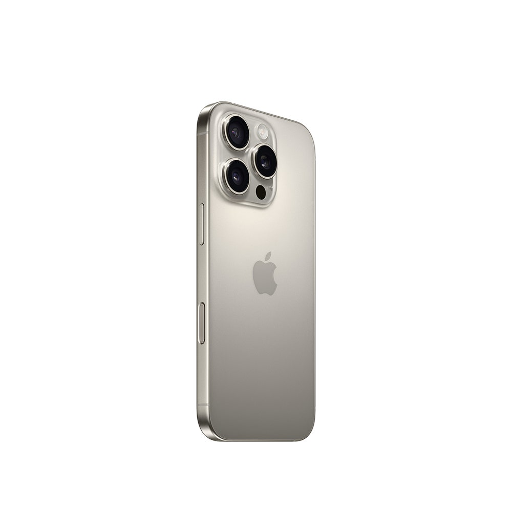 Apple iPhone 16 Pro Smartphone, Natural Titanium, 128 GB