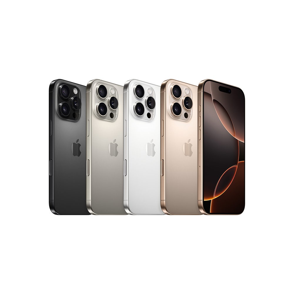 Apple iPhone 16 Pro Smartphone, Natural Titanium, 128 GB