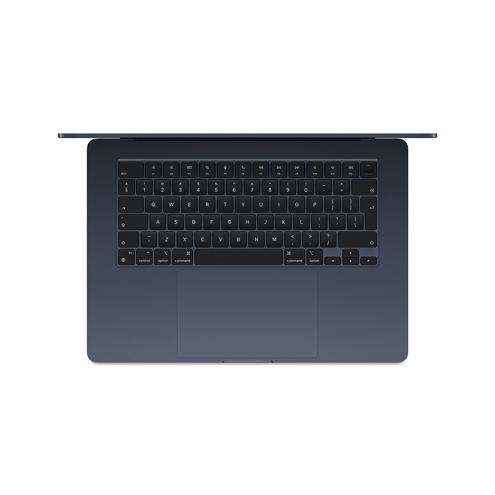 Apple MacBook Air 15", M3 chip with 8-core CPU and 10-core GPU, 8GB, 512GB SSD - Midnight ,Arabic