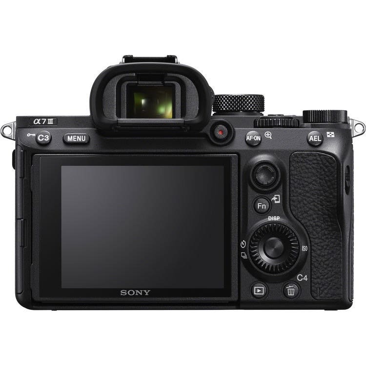 Sony a7 III Alpha Mirrorless Digital Camera with 35mm full-frame image sensor