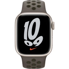Buy Apple Nike Sport Band 45mm Regular Olive Gray Cargo Khaki Online in UAE Jumbo Electronics